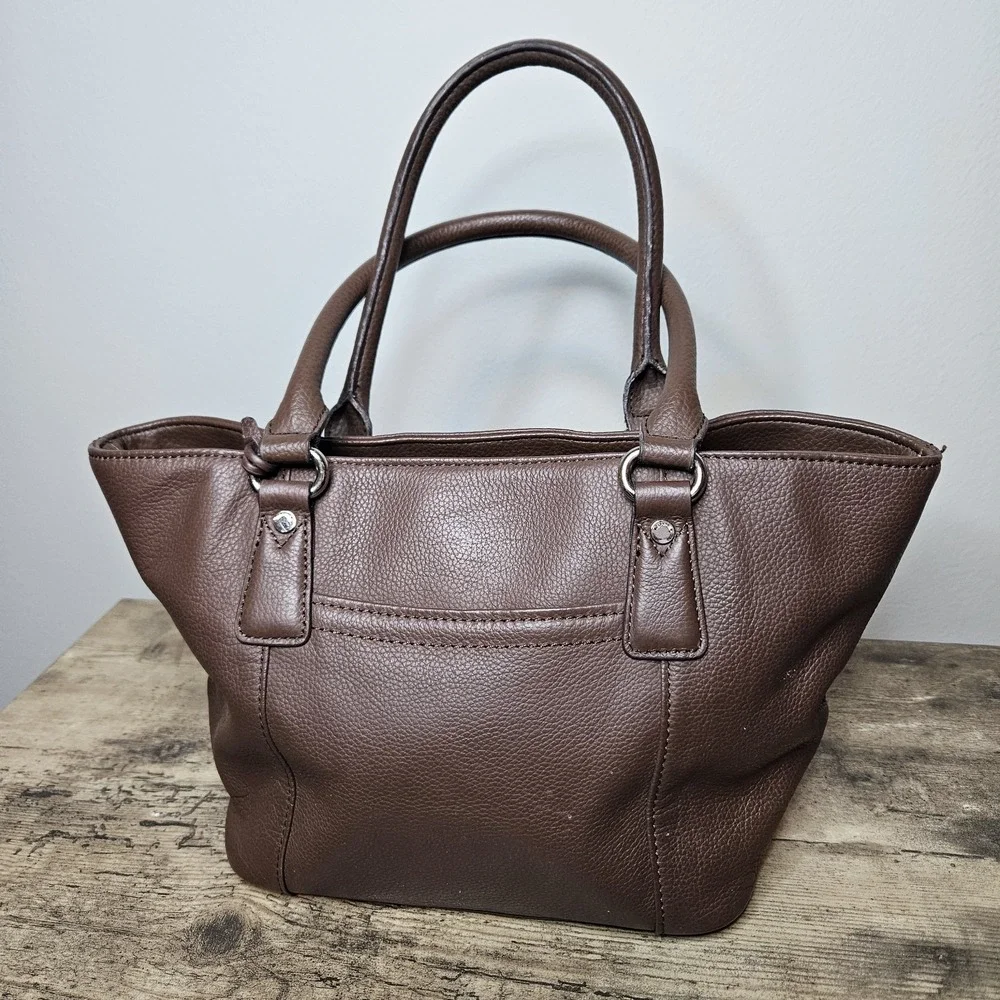Tignanello Leather Handbag similar to Coach Penelope Bag